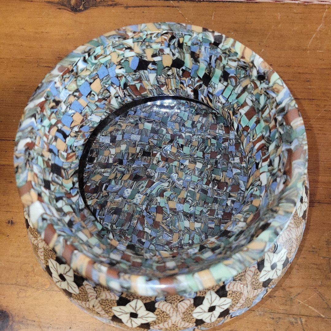 【貴重】JEAN GERBINO ジャン・ジャルビノ 陶器 モザイク調 フランス