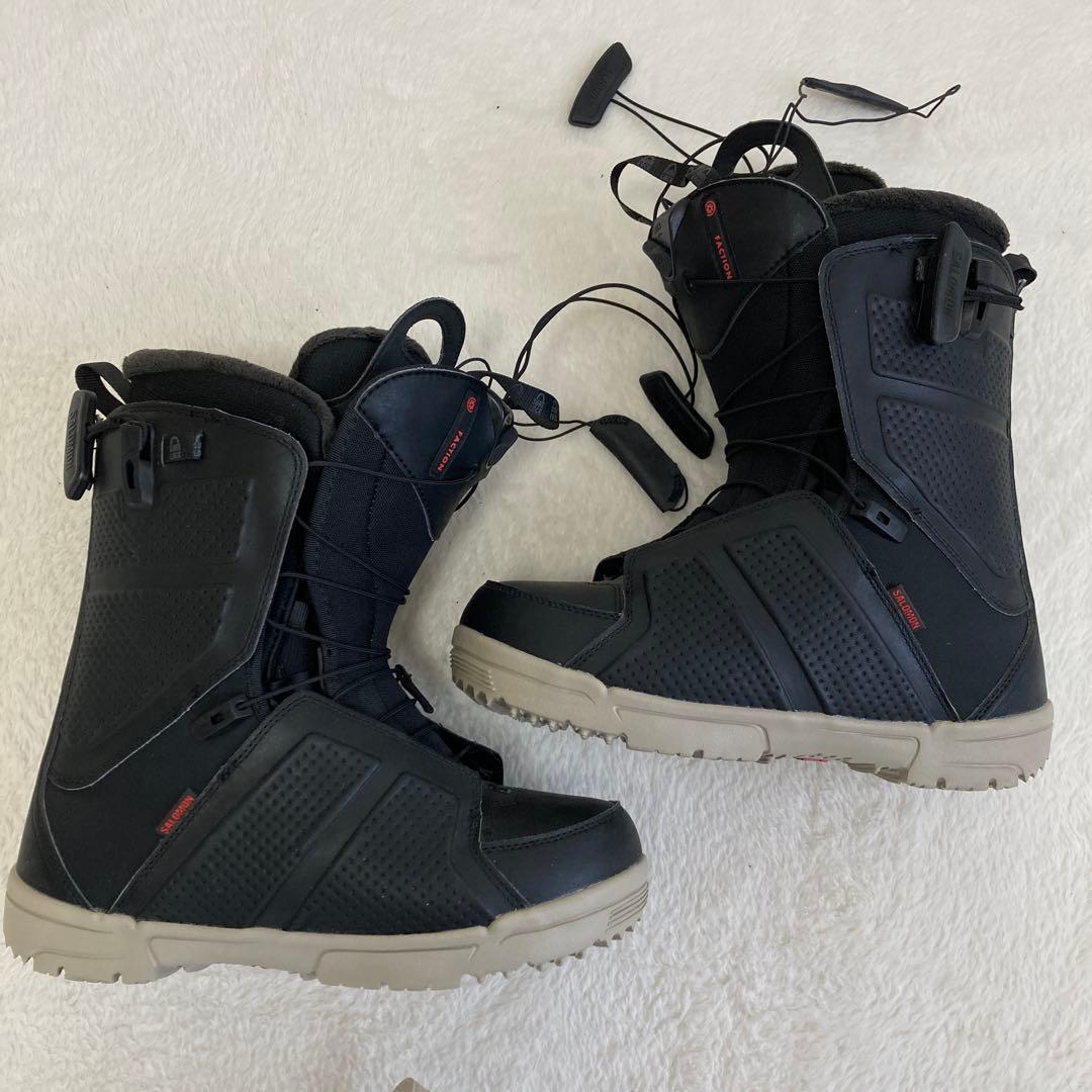 【竜神】SALOMON サロモン　スノーボードブーツ　27.5cm 黒