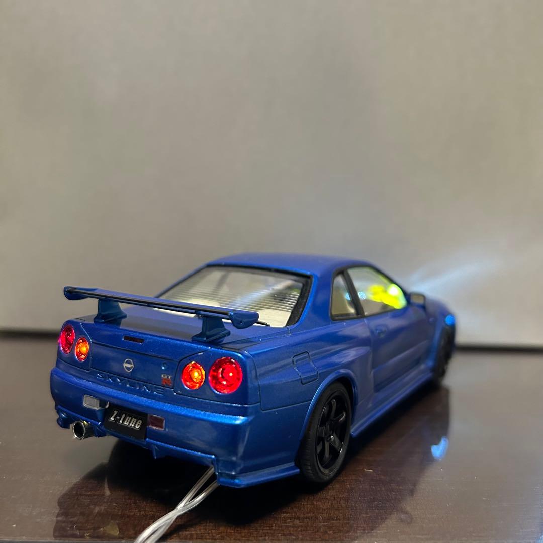 タミヤ R34 GT-R プラモデル 1/24