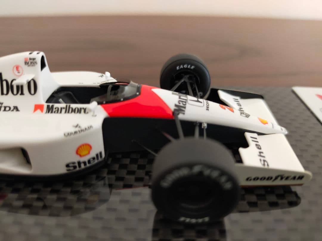 アイドロン 1/43 マクラーレン ホンダ MP4/6 日本GP 優勝 ベルガー
