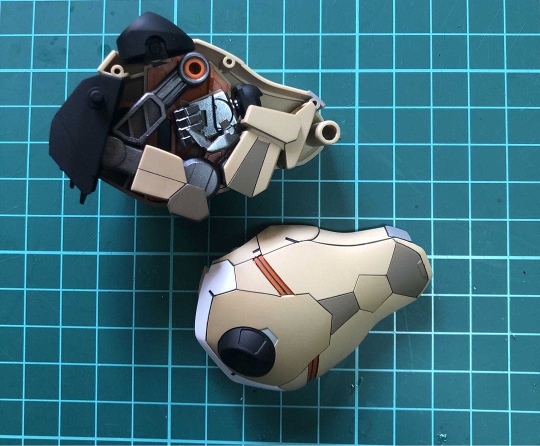 1/100 ガンダムグシオンリベイク　全塗装完成品　改修改造　鉄血のオルフェンズ