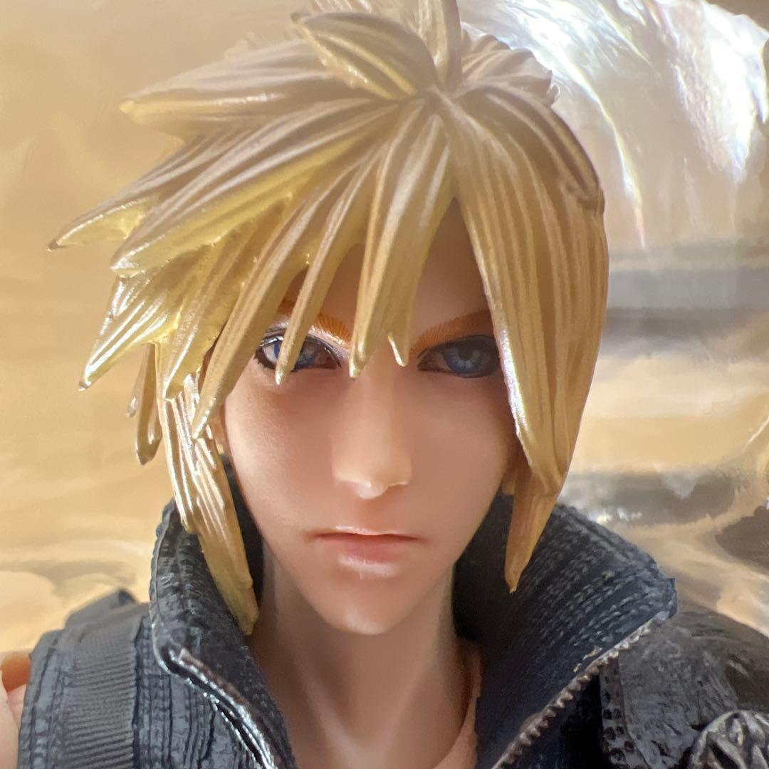 【未使用】プレイアーツ改 クラウド & フェンリル