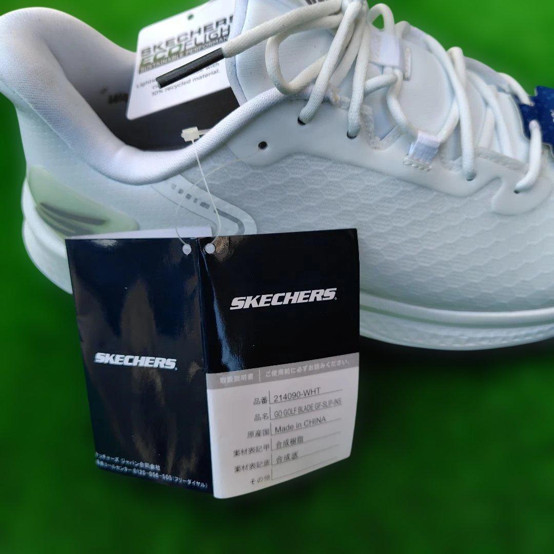 く*ん様 SKECHERS SKX ホワイト ゴルフシューズ
