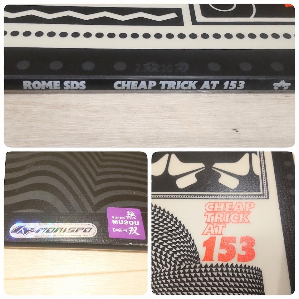 ROME ローム スノーボード CHEAPTRICK 22/23 156cm