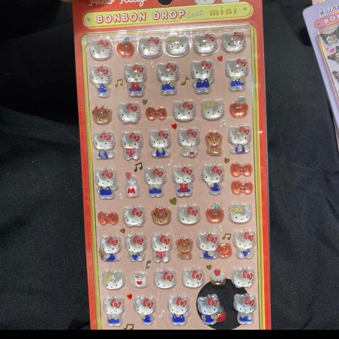 【正規品】第二弾　サンリオ　ボンボンドロップシール
