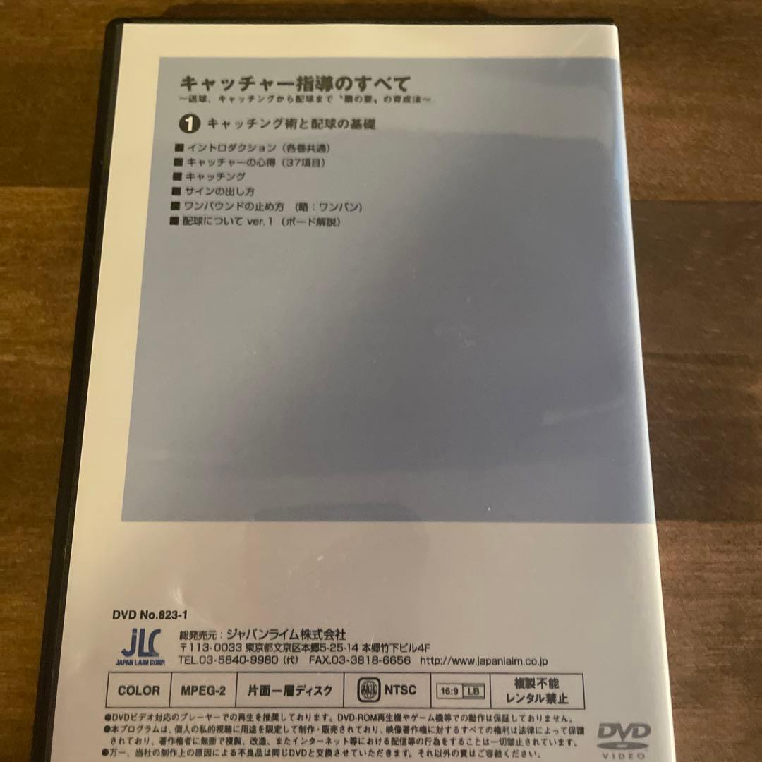 キャッチャー指導のすべて　(全２枚)