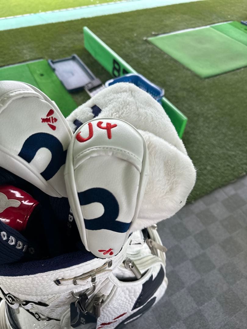 限定 RODDIO キャディバッグ ヘッドカバー５個セット付き