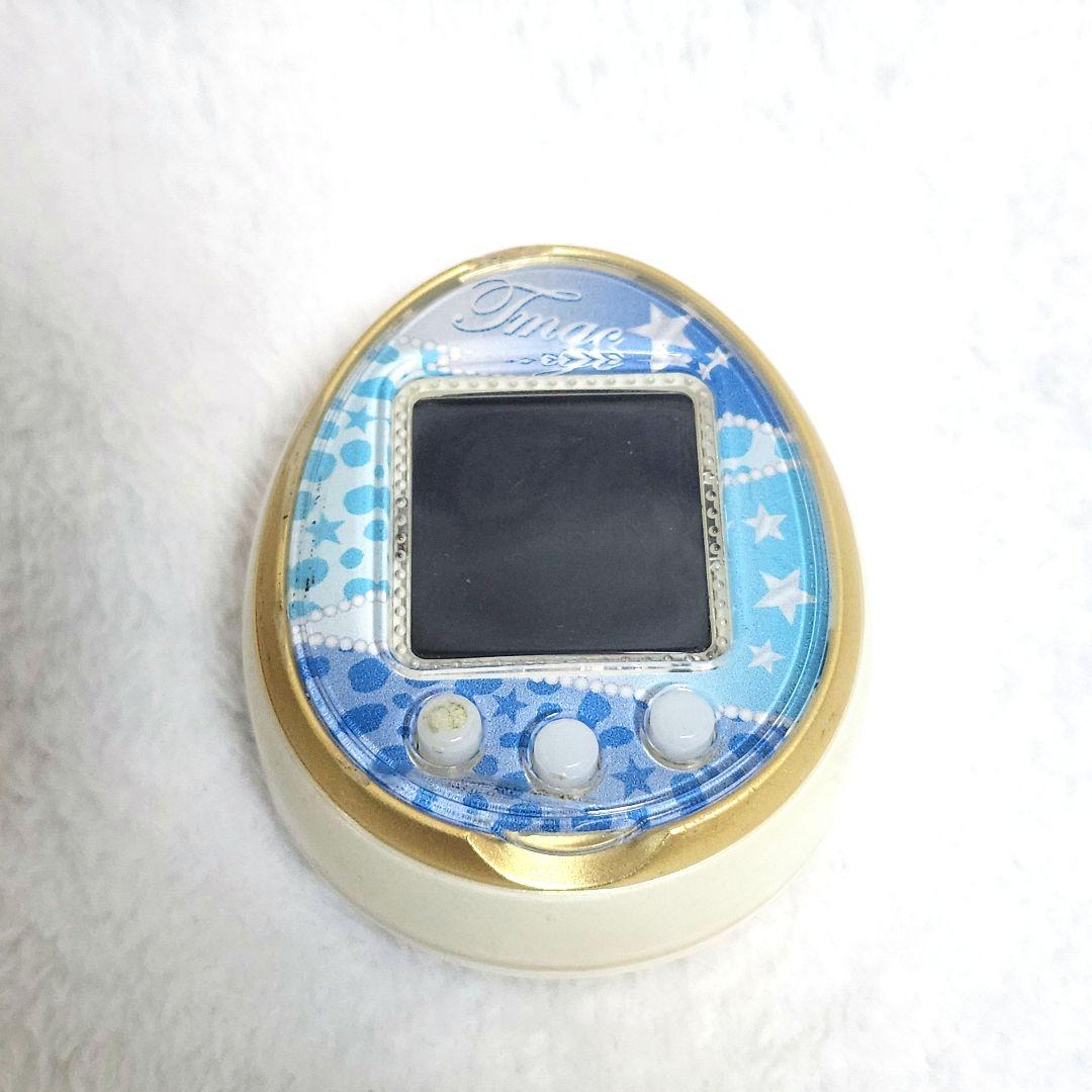 【希少】 たまごっち 4U ホワイト ブルーレオパード カバー付き 動作品