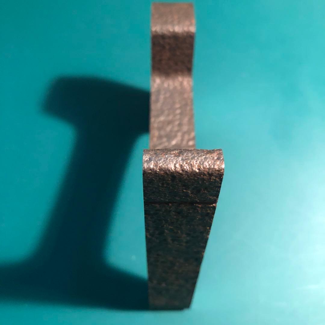 国鉄美幸線の廃線記念レール