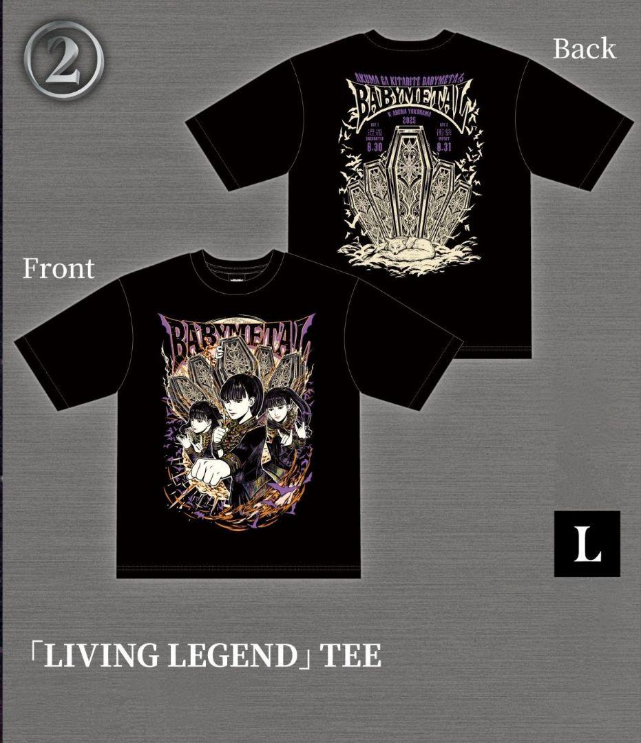 BABYL 「悪魔が来たりてベビメタる」Tシャツ ５種セット Lサイズ