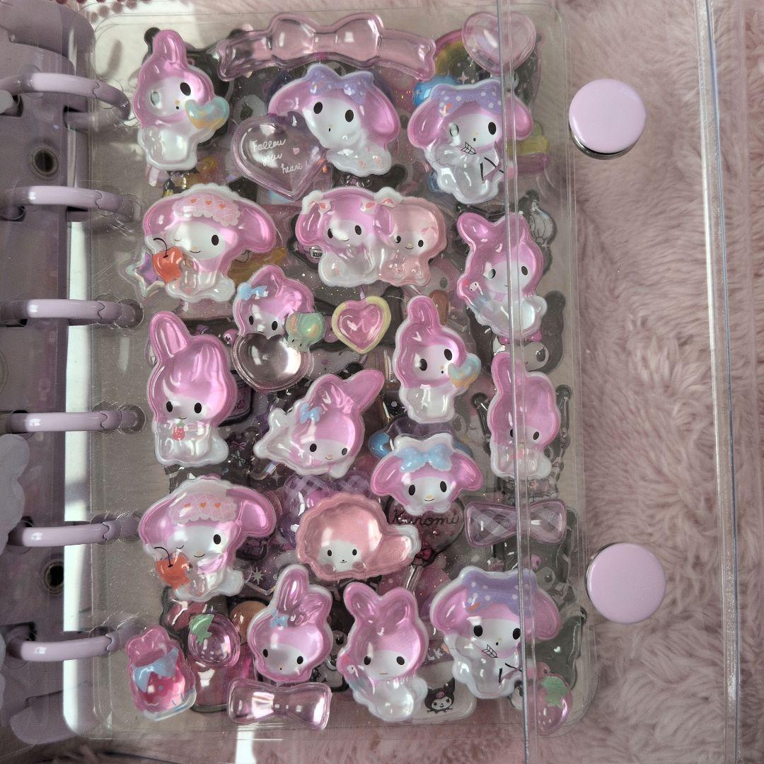 ま*ま様 シール帳　完成品　クロミ