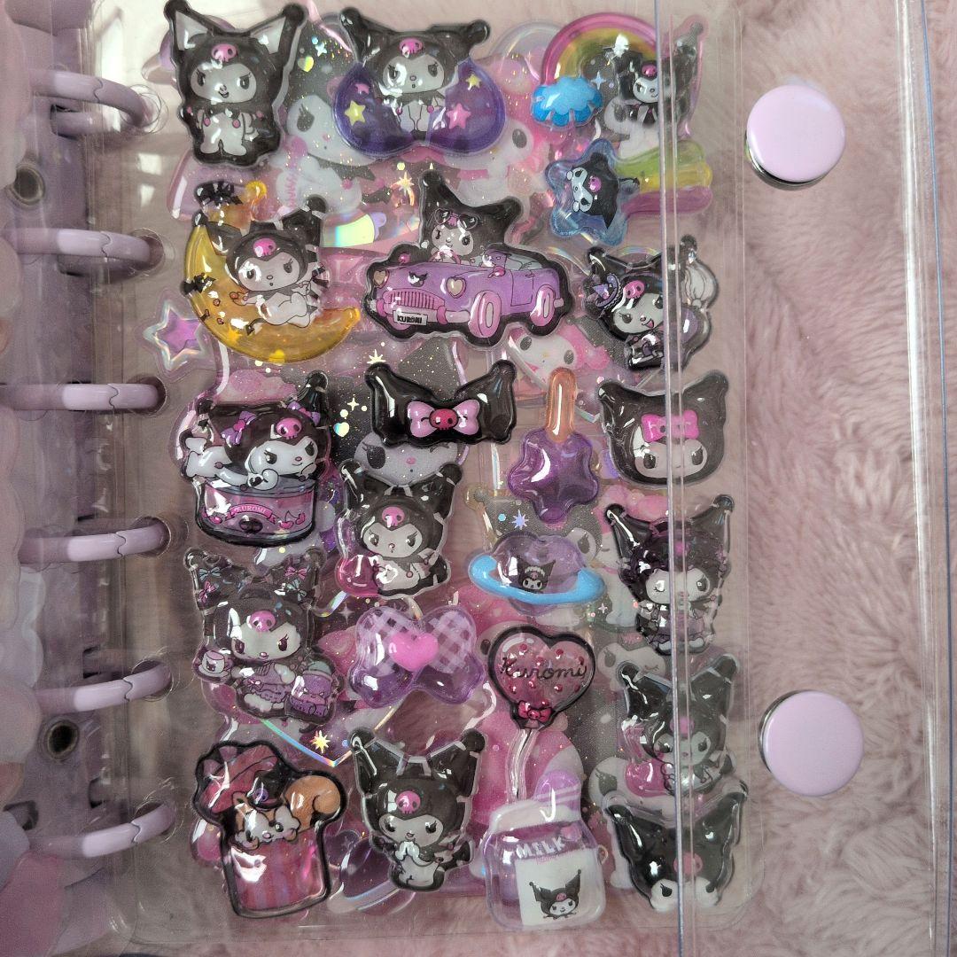 ま*ま様 シール帳　完成品　クロミ