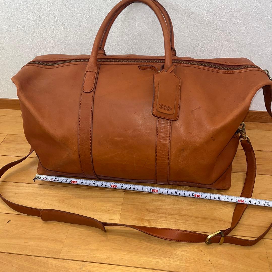 5000円引　COACH ボストンバッグ ブラウン