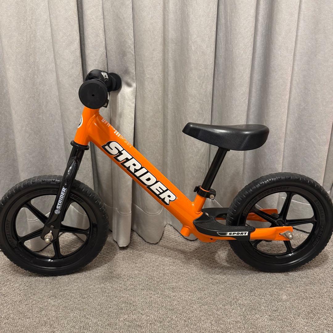 【美品】ストライダー スポーツモデル STRIDER 12インチ オレンジ