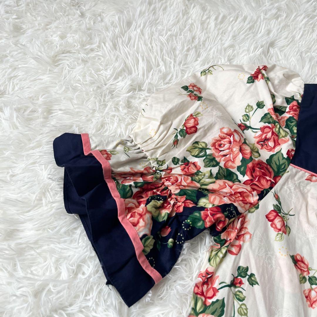 【MADE IN U.S.A】ムームー　ビンテージ　フラダンス　ハワイ　レトロ