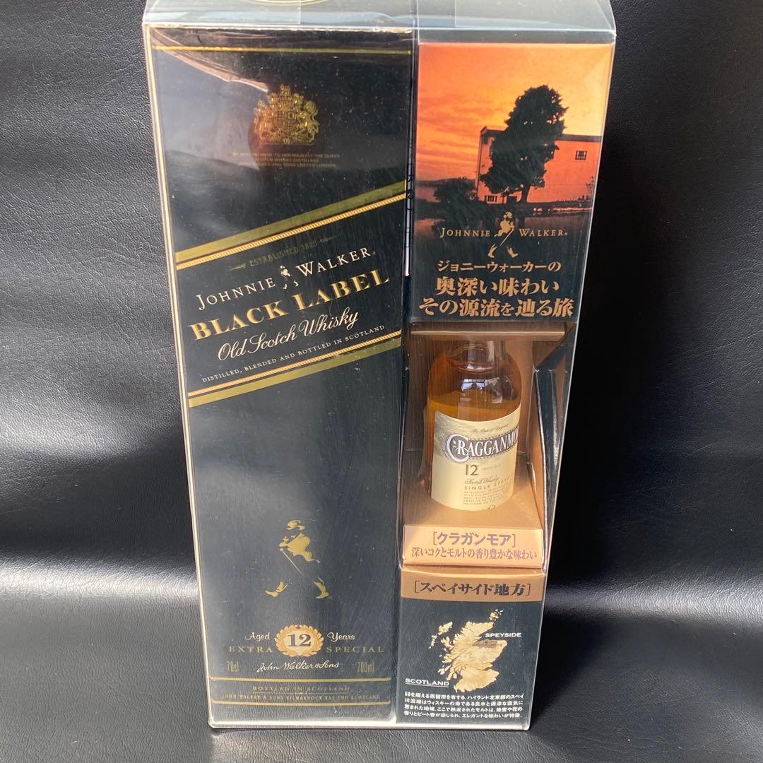 ◆古酒　ジョニーウォーカー１２年　スコッチウイスキーブラックラベル　３セット
