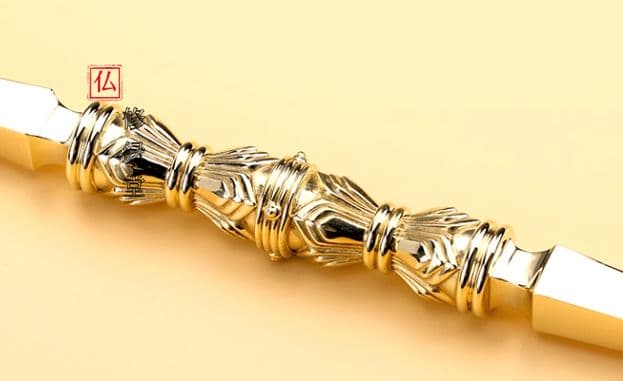 【修縁堂】真言密教 仏具 大きいサイズ 30CM独鈷杵 金剛降魔法器仏具