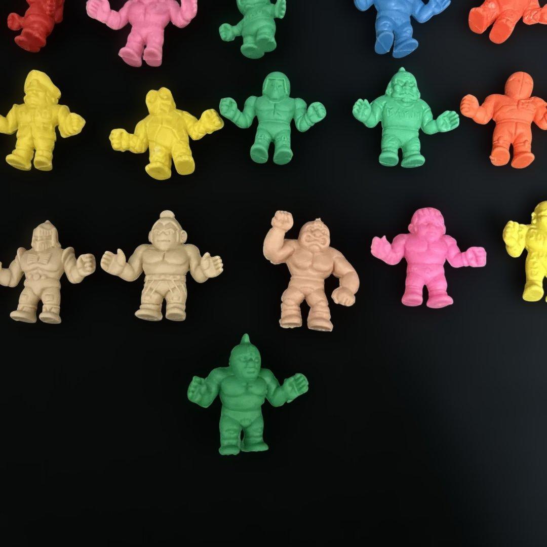 激レア ミニキン消し 19点 肌色 ウルフマンあり