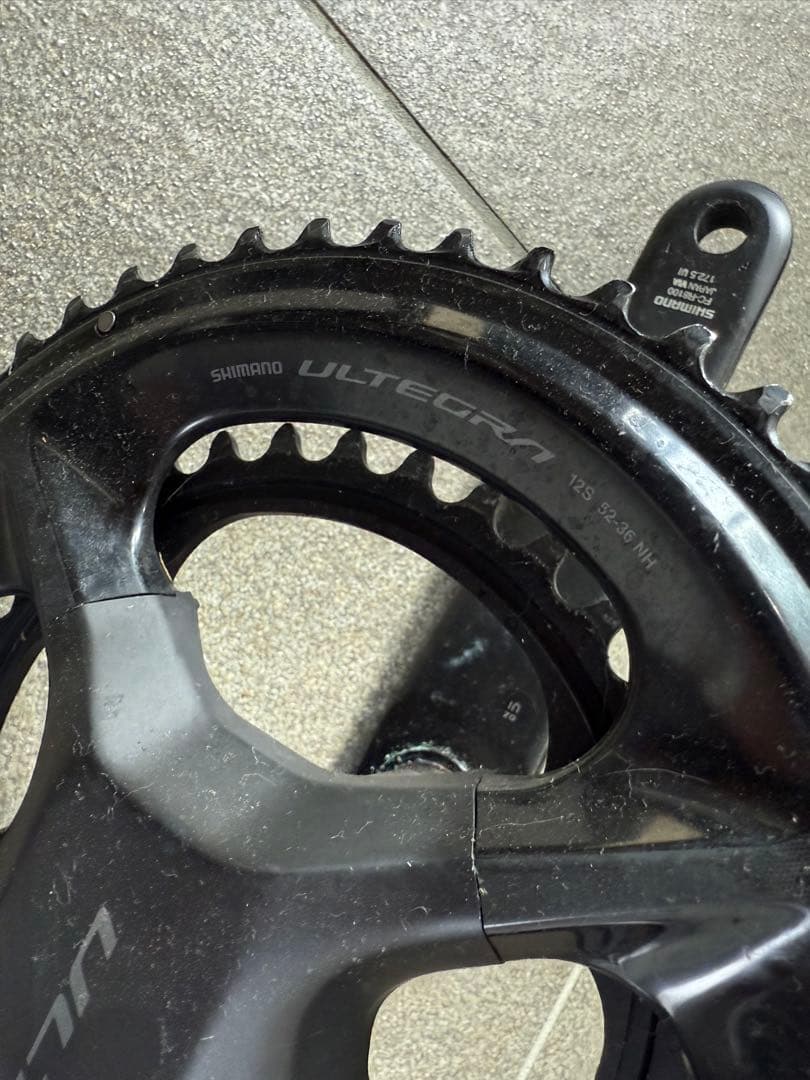 SHIMANO ULTEGRA クランクセット 52/36T 172.5mm