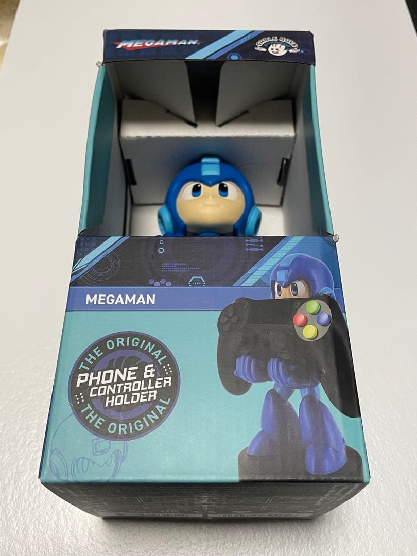 新品未開封 ロックマン コントローラー スマホホルダー フィギュア