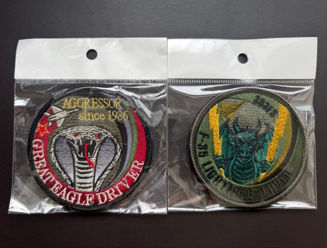 航空自衛隊 ワッペン アグレッサー 303飛行隊 F-15 F-35 小松基地