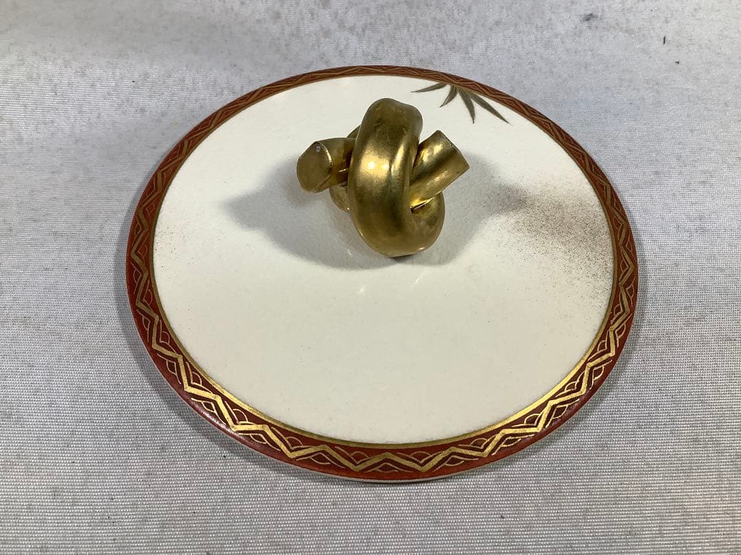 金彩　砂金袋水指　暁山　茶道具　送料無料