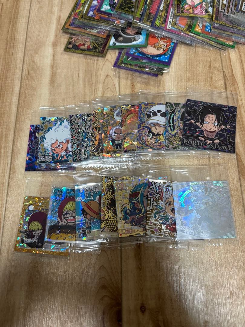 引退品‼️ワンピース　にふぉるめーしょん　大海賊シールウエハース　まとめ