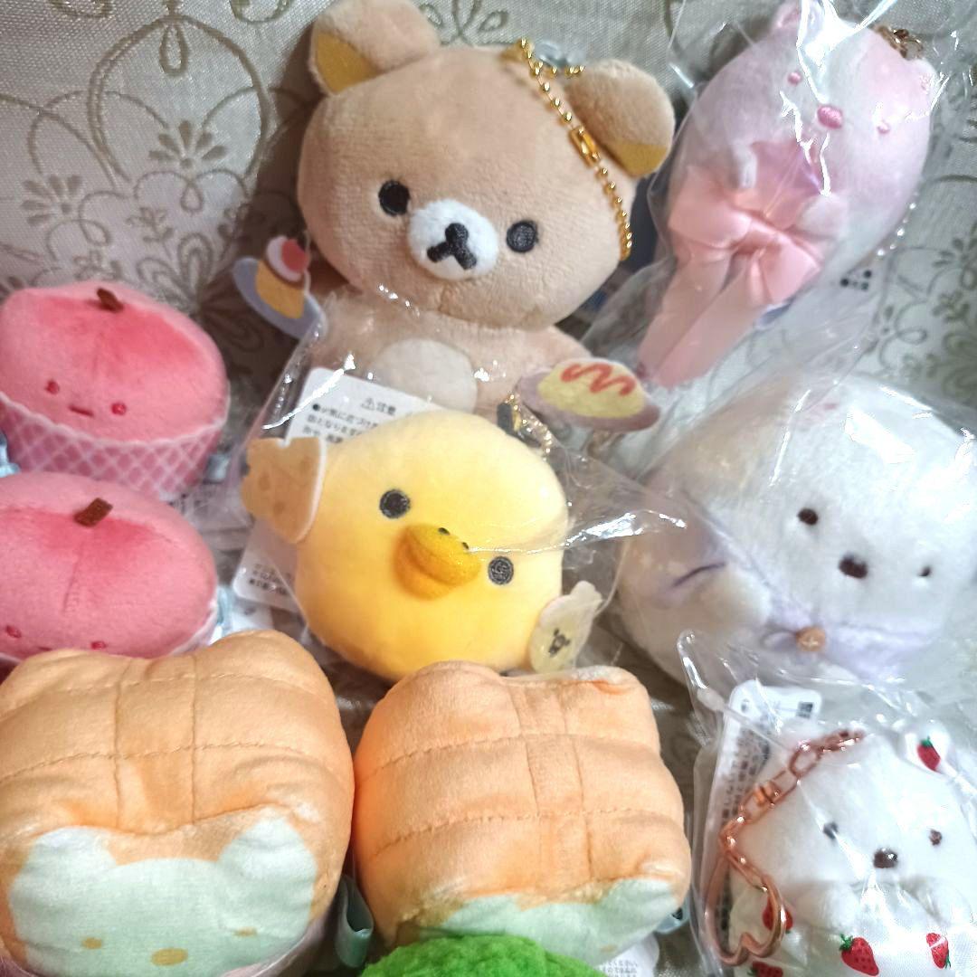 すみっコぐらし　リラックマ　てのりぬいぐるみ　ぶらさげぬいぐるみ　まとめ売り