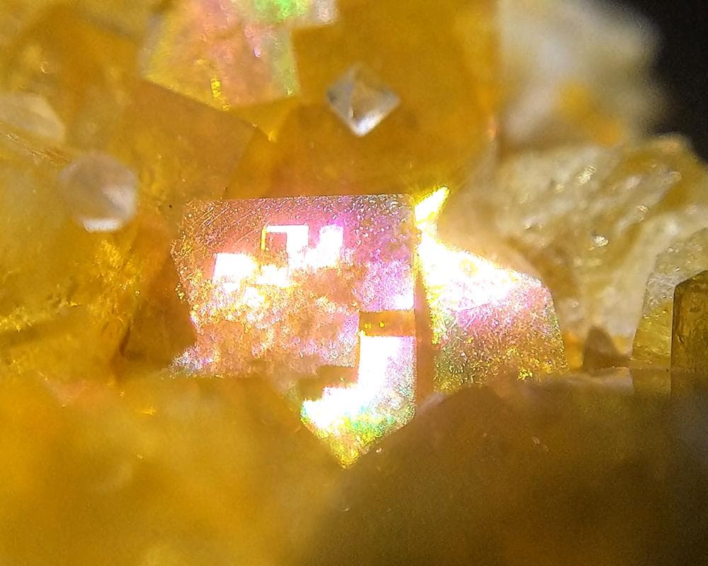 486 イリデッセンス フローライト＆クォーツ ドイツ産