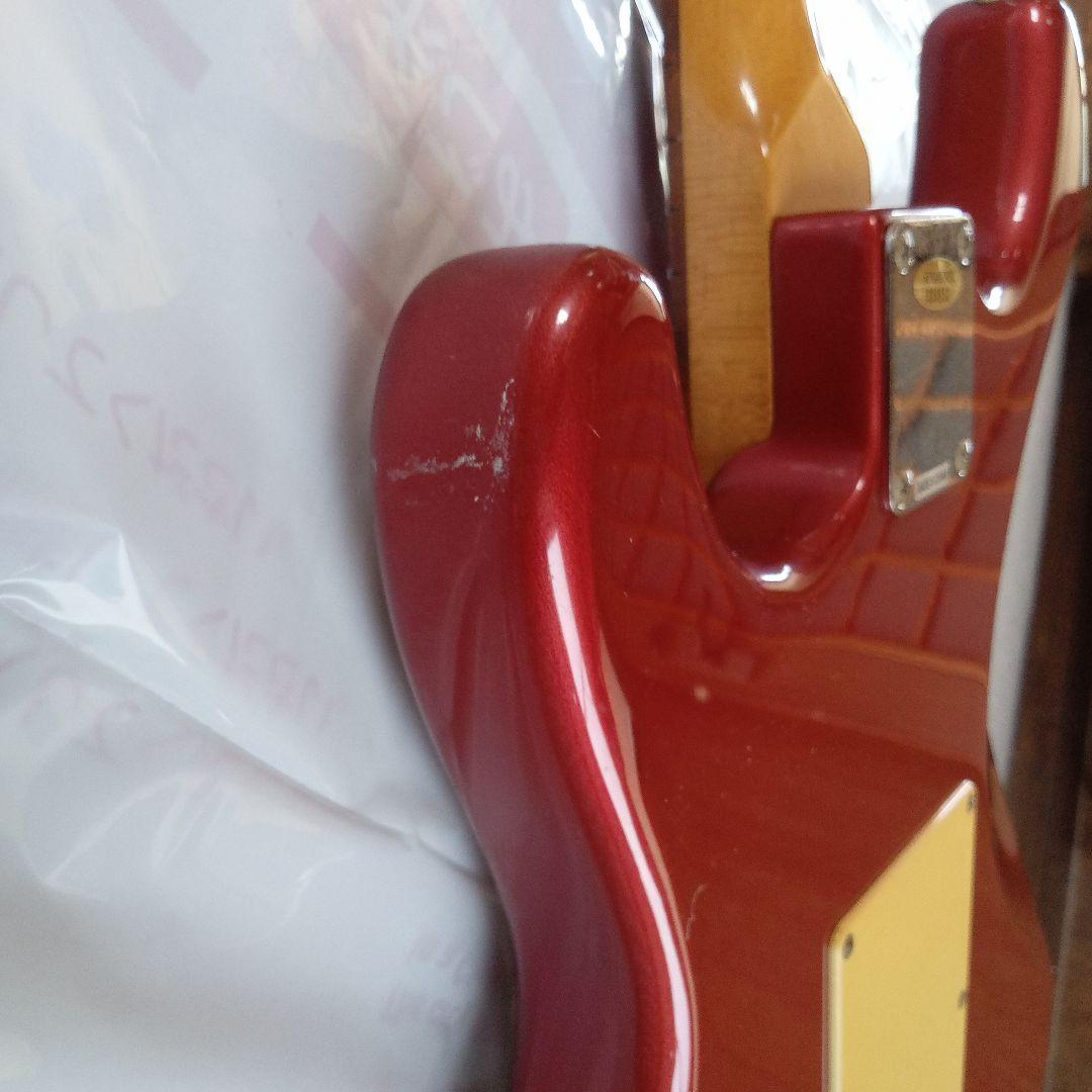 BUSKER'S エレキギター レッド　動作確認済✅️