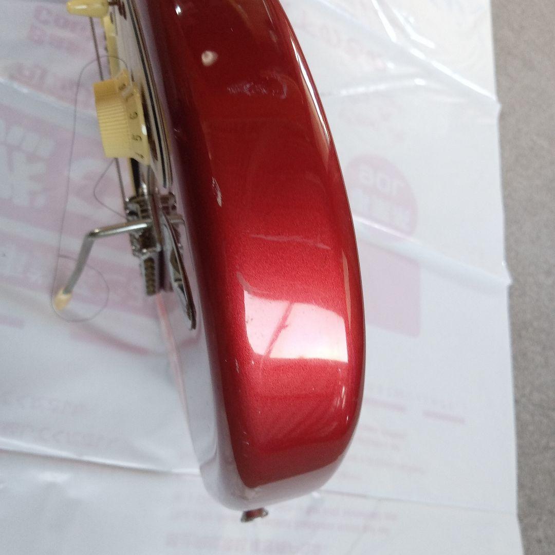 BUSKER'S エレキギター レッド　動作確認済✅️