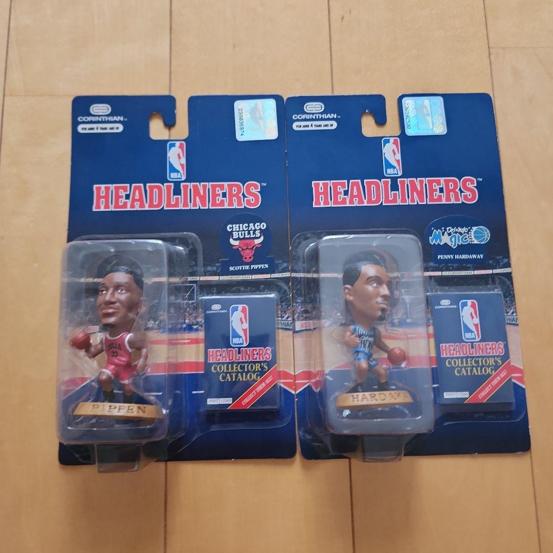 NBA ヘッドライナーズ フィギュア ロッドマン ピッペン バークレー セット