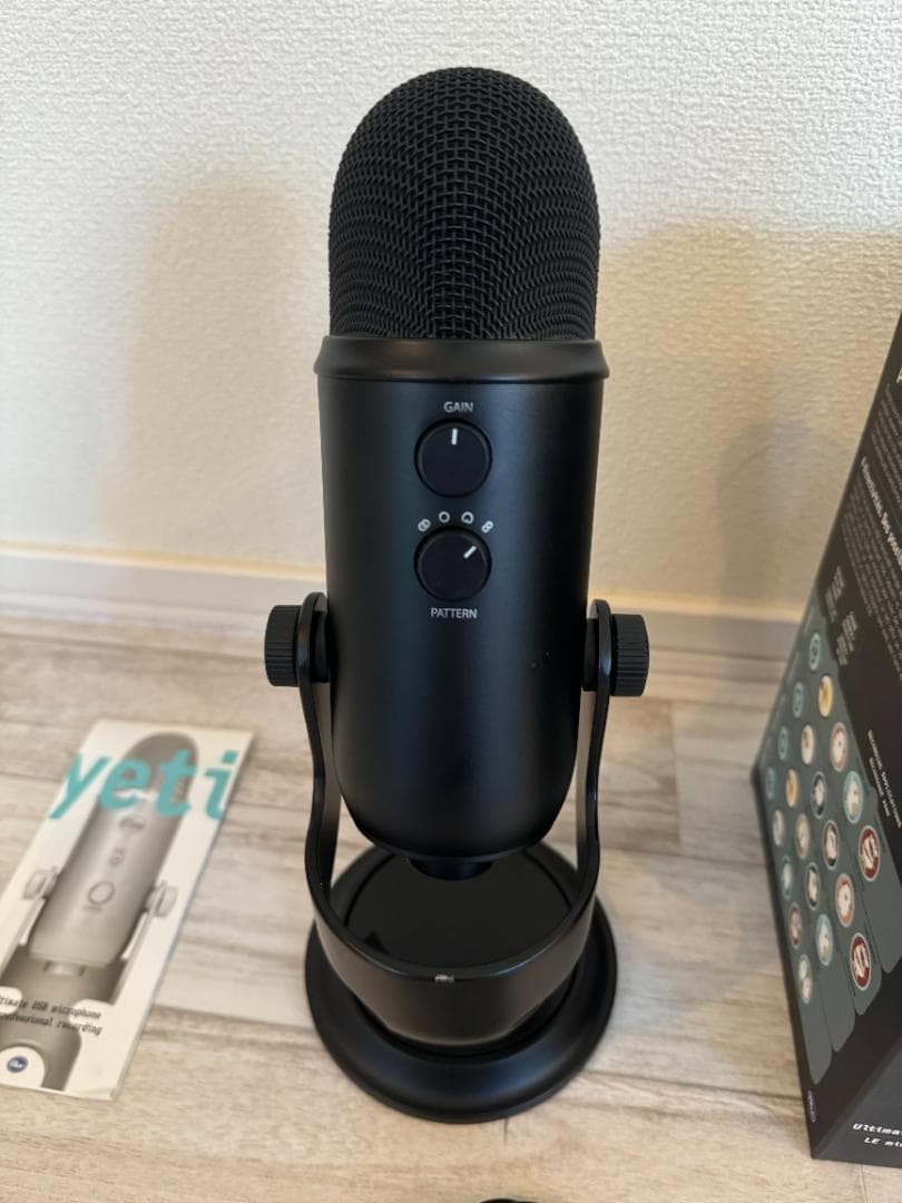Blue Yeti コンデンサーマイク ブラック