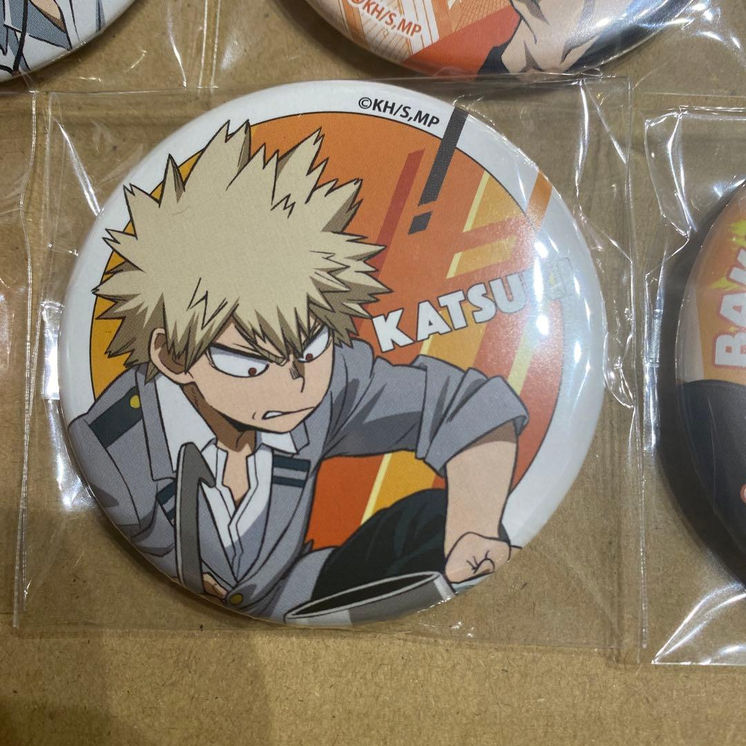 僕のヒーローアカデミア ヒロアカ 爆豪勝己 フルカラー 缶バッジ