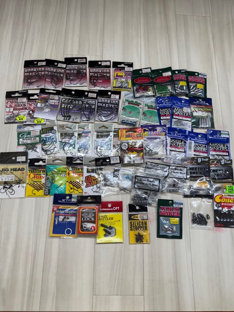 バス釣り引退セット　ルアーワームセット