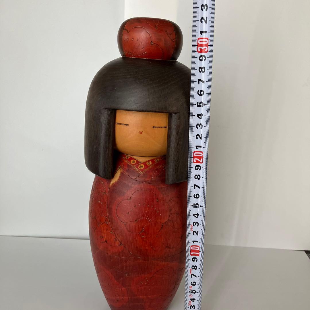 加藤竜雄　創作こけし　約32㎝