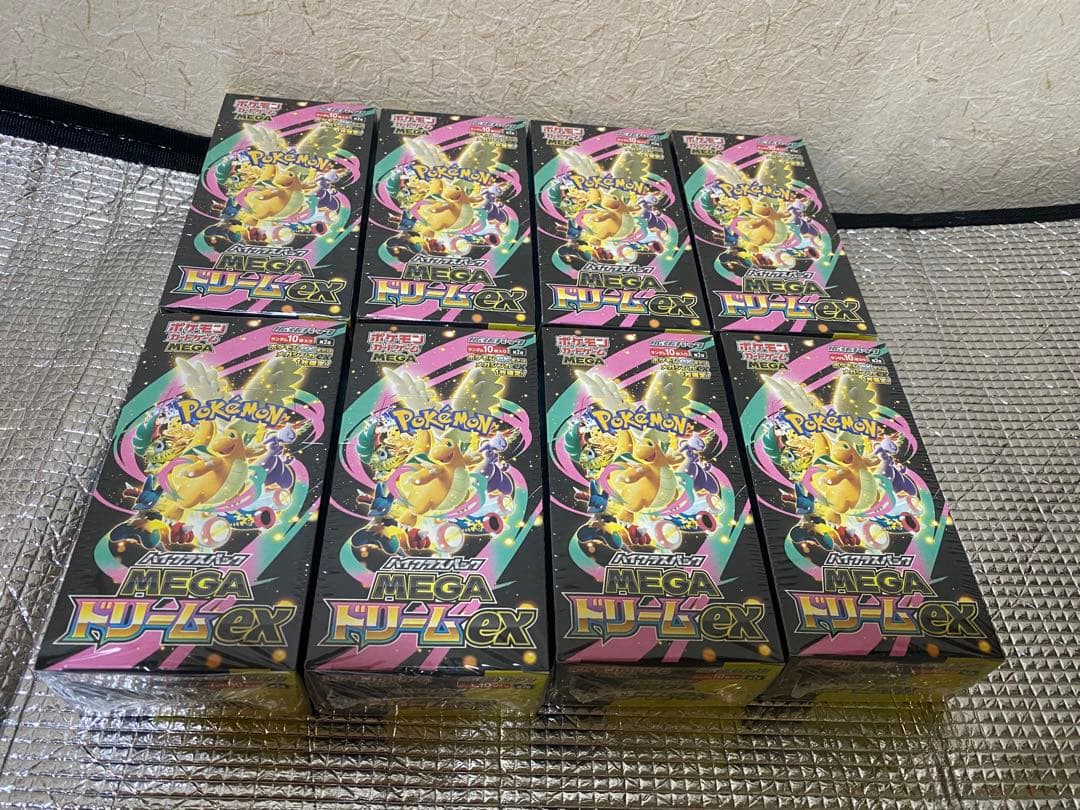 ポケモンカードゲーム メガシンカex8個ボックス➡️シュリンク付き