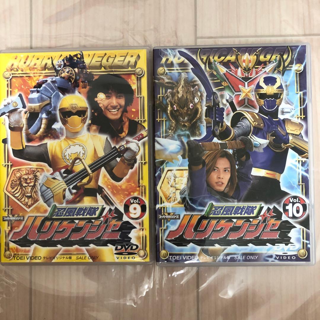 忍風戦隊ハリケンジャー DVD 全巻 12巻セット