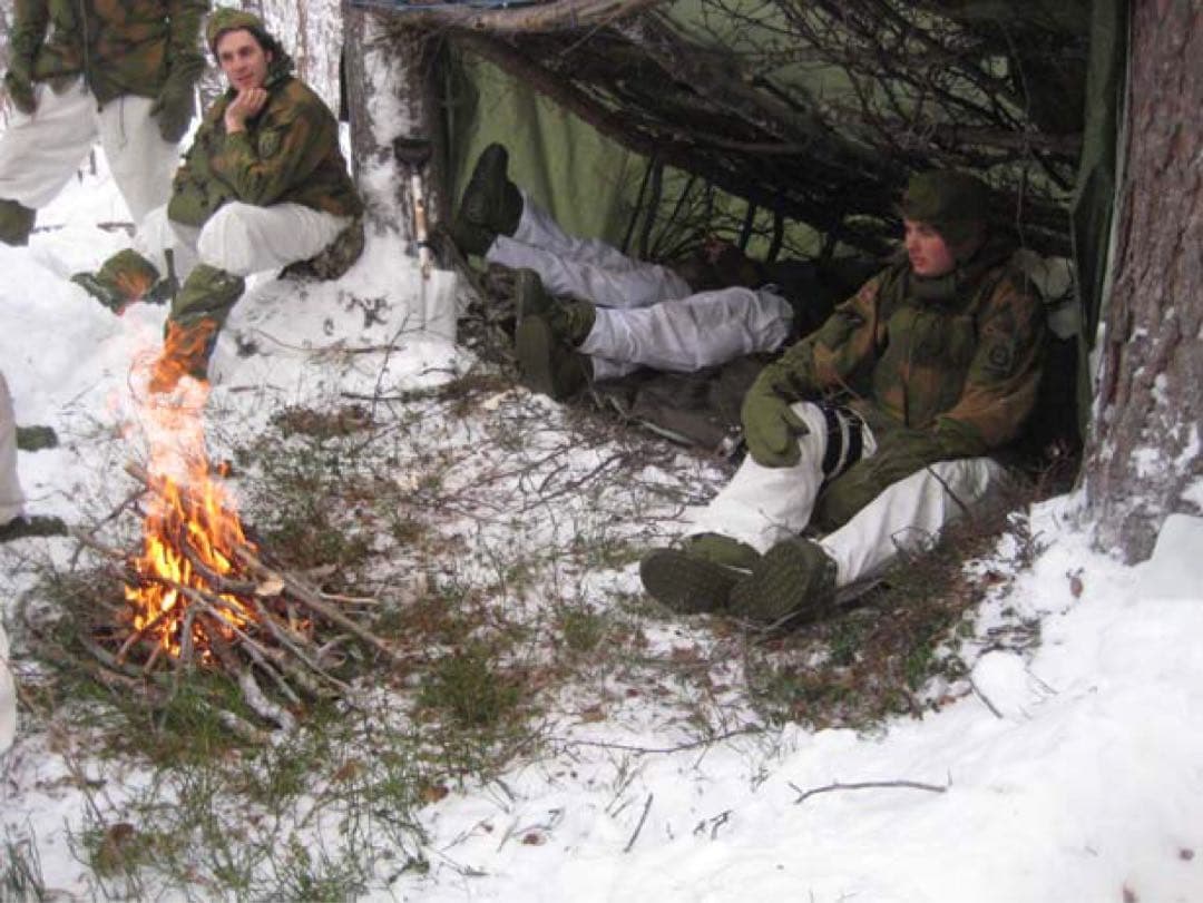 【軍幕屋】￼Ｂ級品★特価★希少★ノルウェー軍テント★ビンテージ★軍余剰品★4枚組