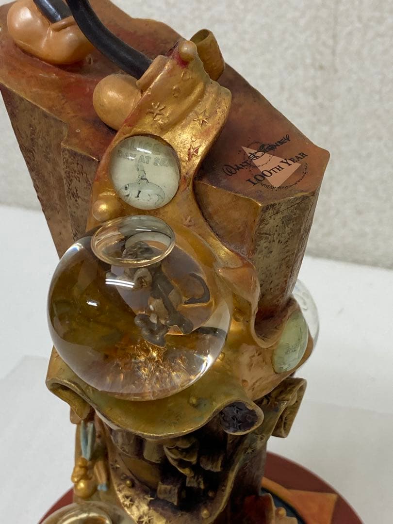 3-2703 激レア　ディズニー 100周年 ミッキーマウス ドナルドフィギュア