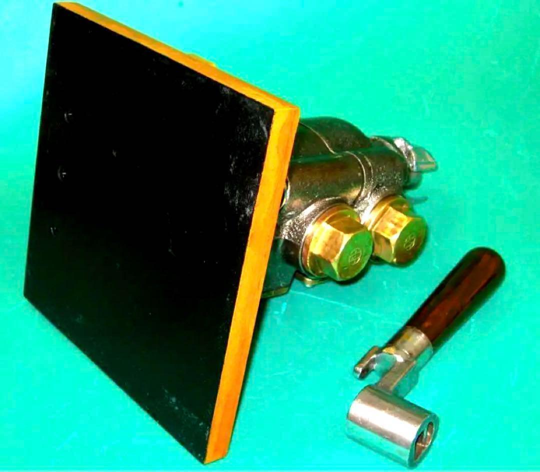 路面電車　ブレーキ弁　ブレーキ弁ハンドル