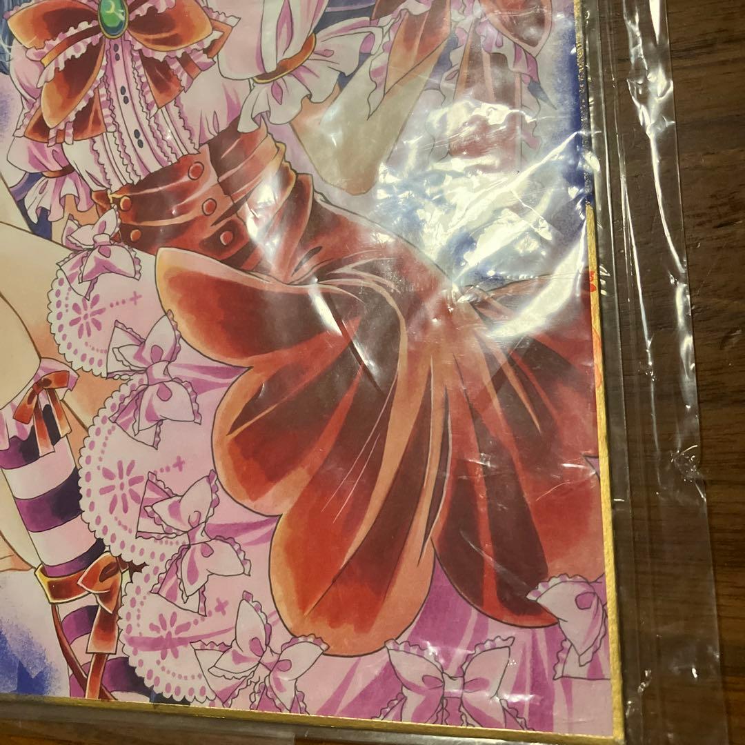 新品未開封　直筆　手描きオリジナルイラスト 色紙　レミリア　スカーレット