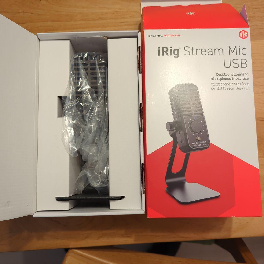 iRig Stream Mic USB デスクトップマイク