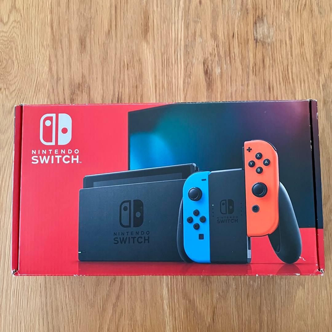 Nintendo Switch ネオンブルー/ネオンレッド　箱あり　付属品全有り