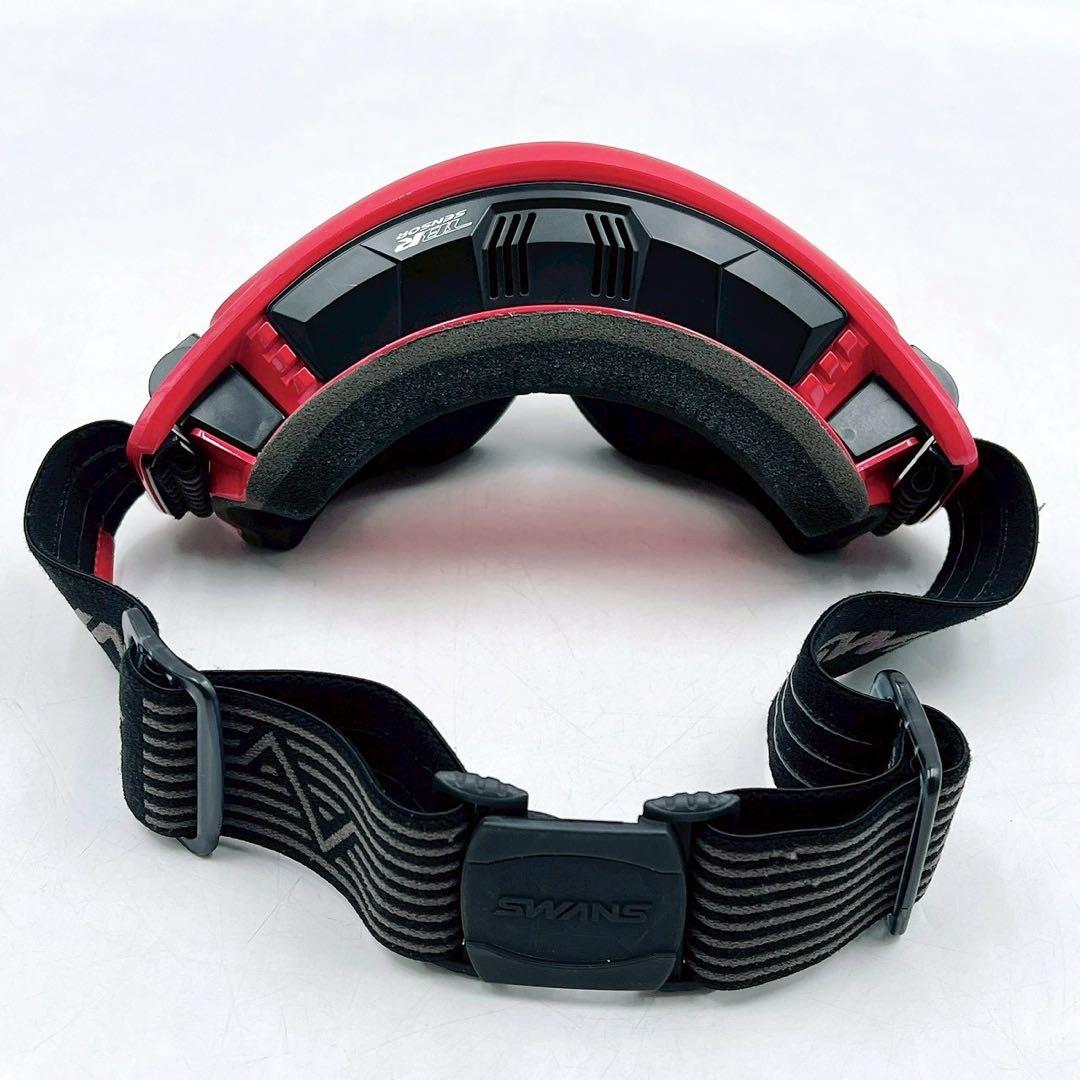 SWANS ターボファン付ゴーグル POLA+OP tec偏光ミラー 動作確認済