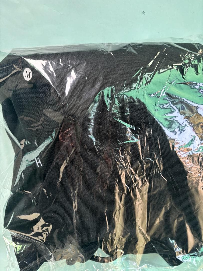 藤井風 HEHN カラフルグラフィック ブラックフード付きパーカー M