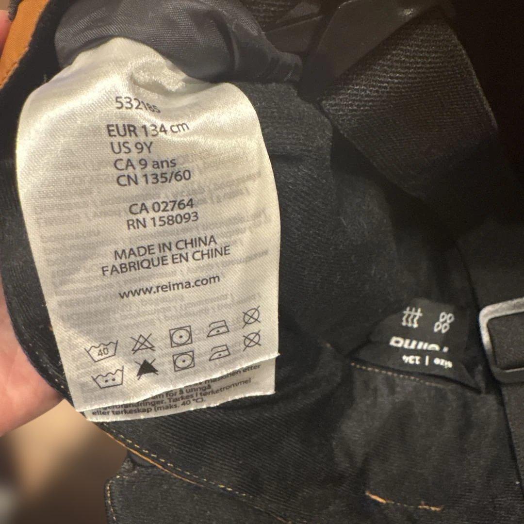 reima スキーウェア サイズ134