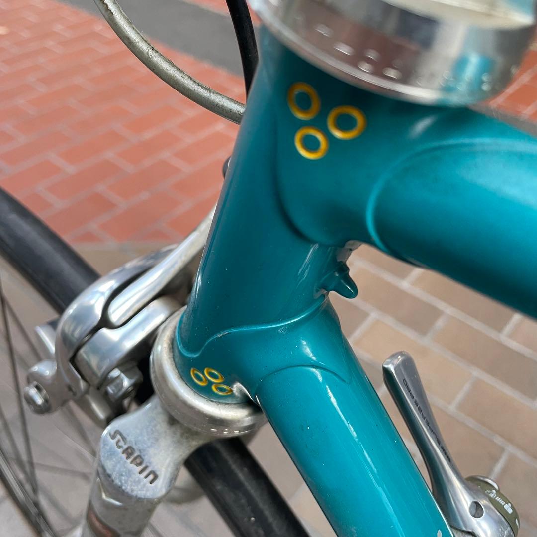 【超激レア!入手困難】 スカピン クロモリ カンパニョーロ サンツアー 700c