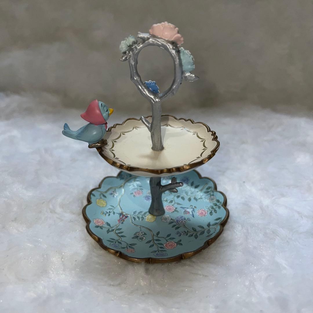 シンデレラ アクセサリートレイ 青い鳥