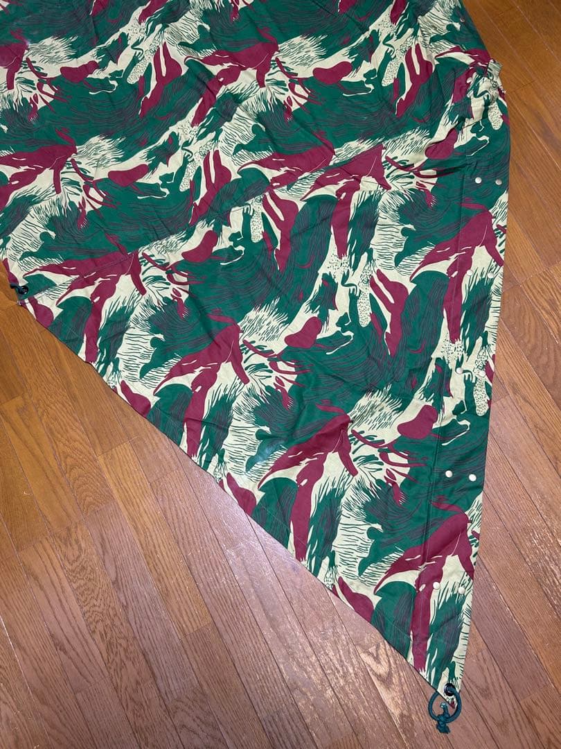 カメルーン パップテント一式　軍幕